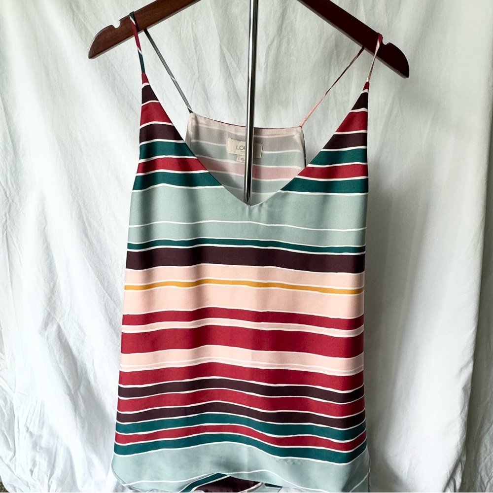 LOFT striped tank